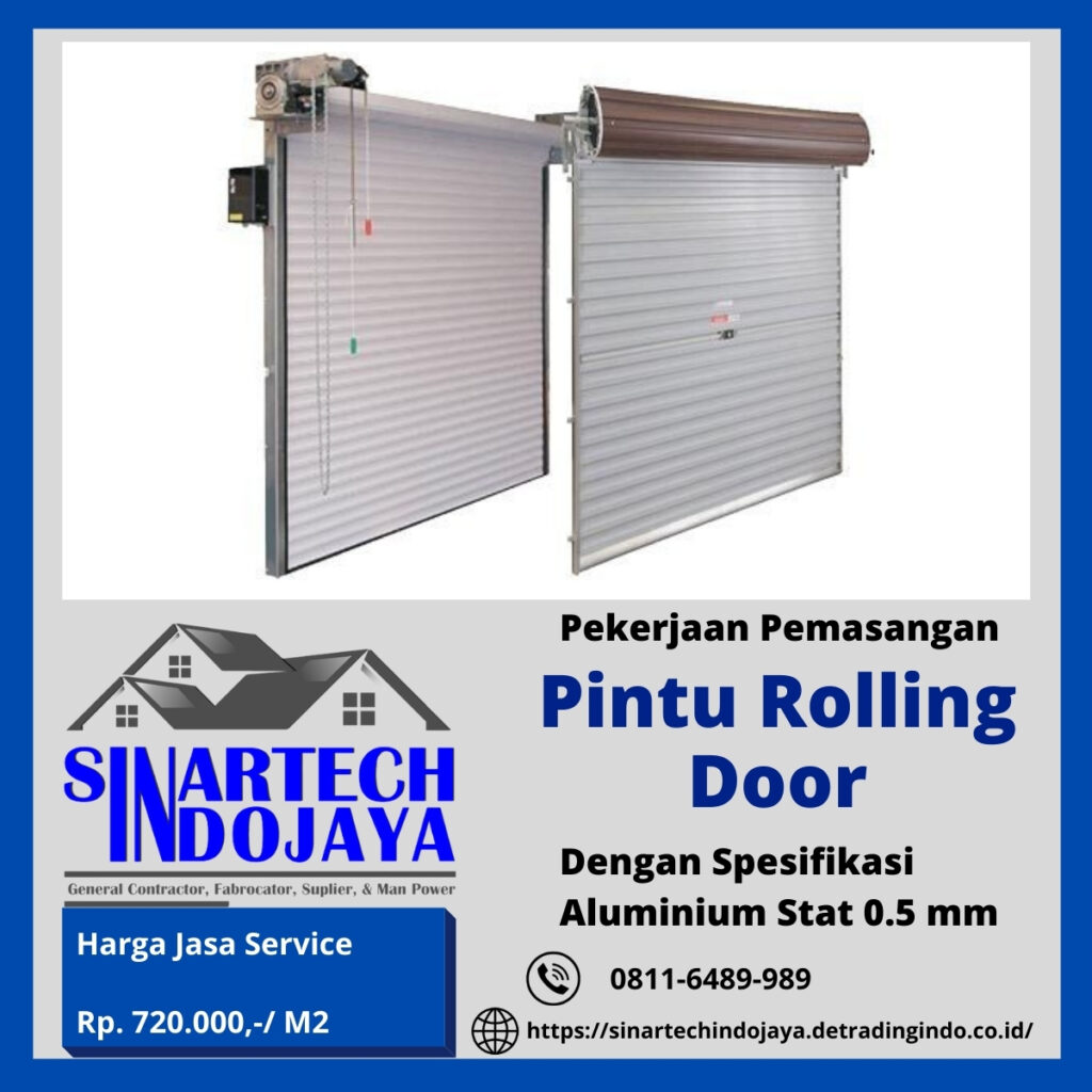 Jasa Pemasangan Pintu Rolling Door di Medan