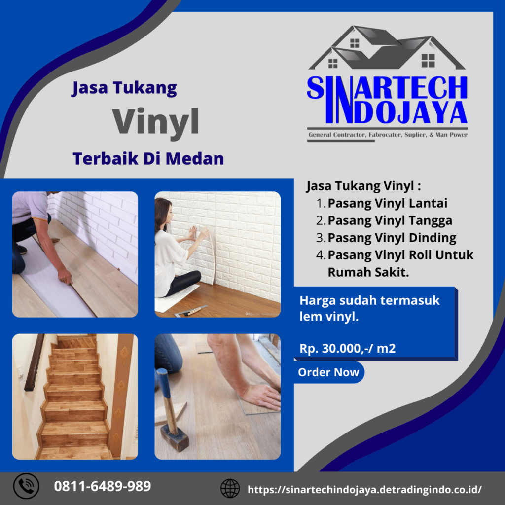 Jasa Pemasangan Vinyl di Medan